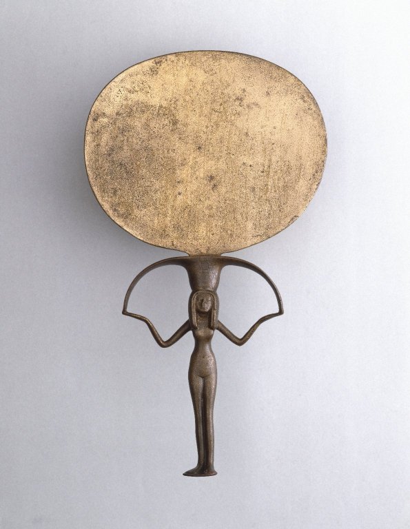 Resultado de imagem para espelho de bronze egito antigo